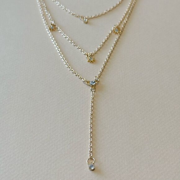 Diamond necklace A854 - Picture 4 of 4